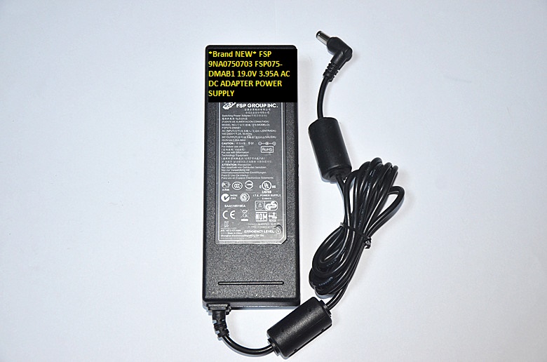 *Brand NEW* 19.0V 3.95A AC DC ADAPTER FSP FSP075-DMAB1 9NA0750703 POWER SUPPLY